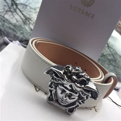white versace belt cheap